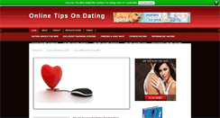 Desktop Screenshot of onlinetipsondating.com